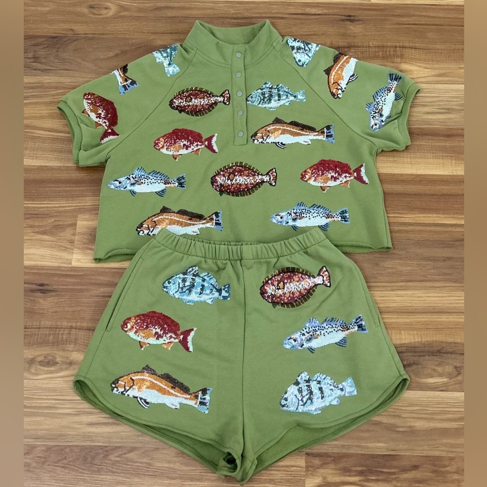 Queen of Sparkles Multi Fish Set